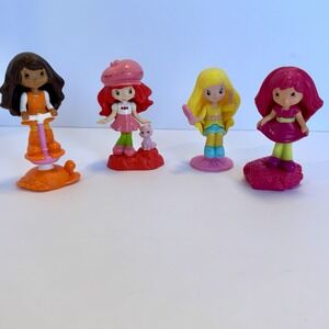 2011 McDonald's Happy Meal Strawberry Shortcake Figures Dolls